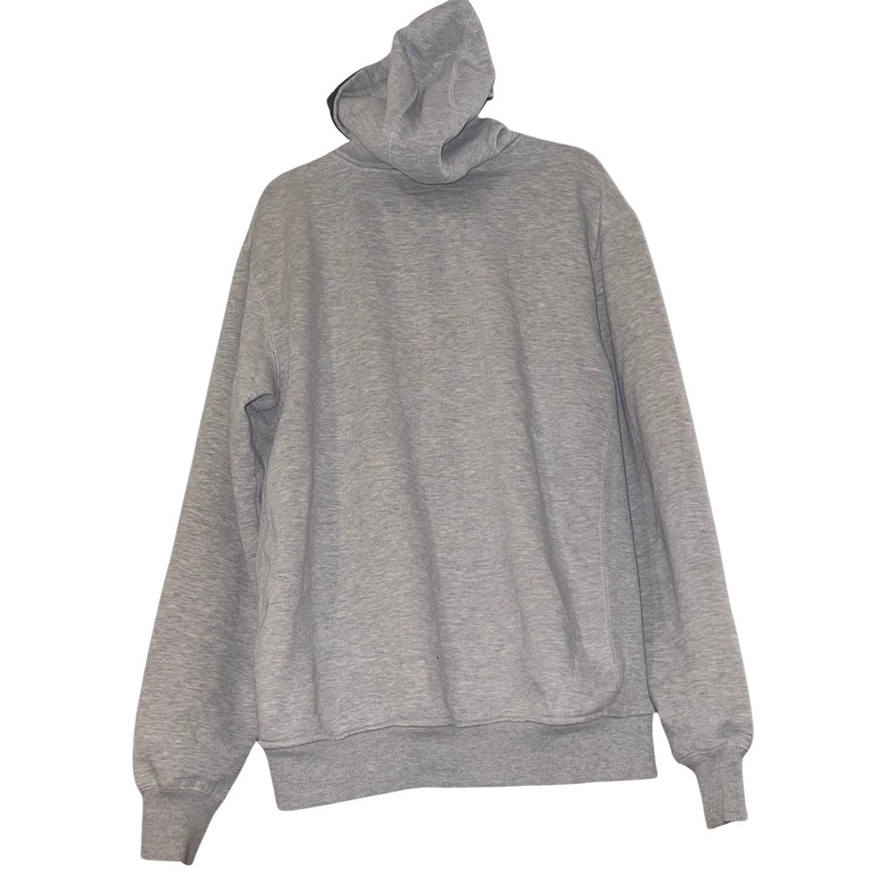 Champs Sports Men’s Heavyweight Full Zip Hoodie Kangaroo Pocket GREY XL - Picture 3 of 7